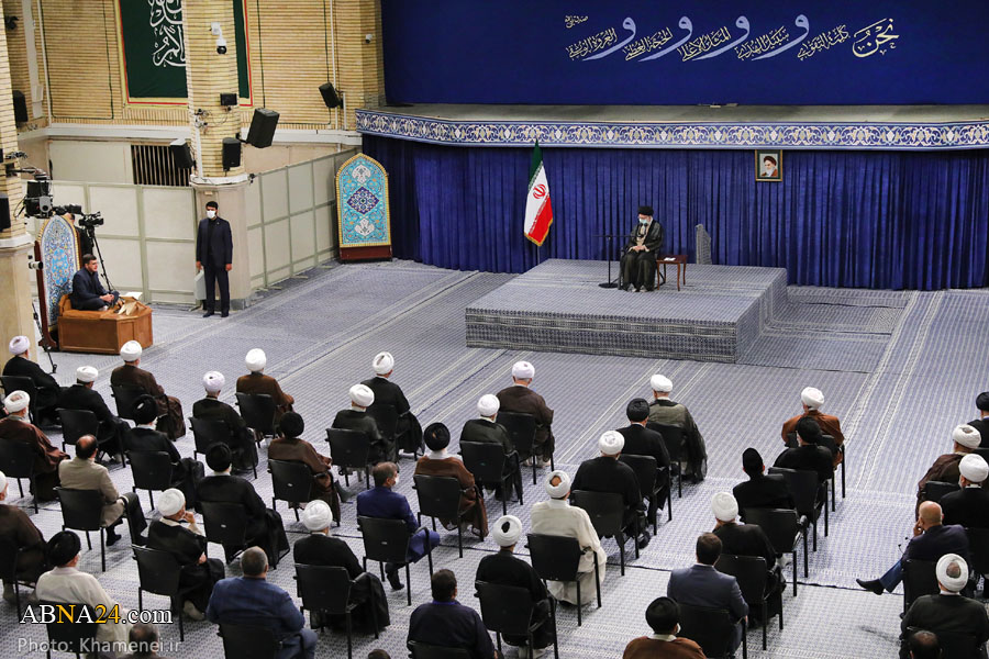 گزارش تصویری/ دیدار شرکت‌کنندگان هفتمین اجلاس مجمع عمومی مجمع جهانی اهل بیت(ع) با رهبر انقلاب - ۱