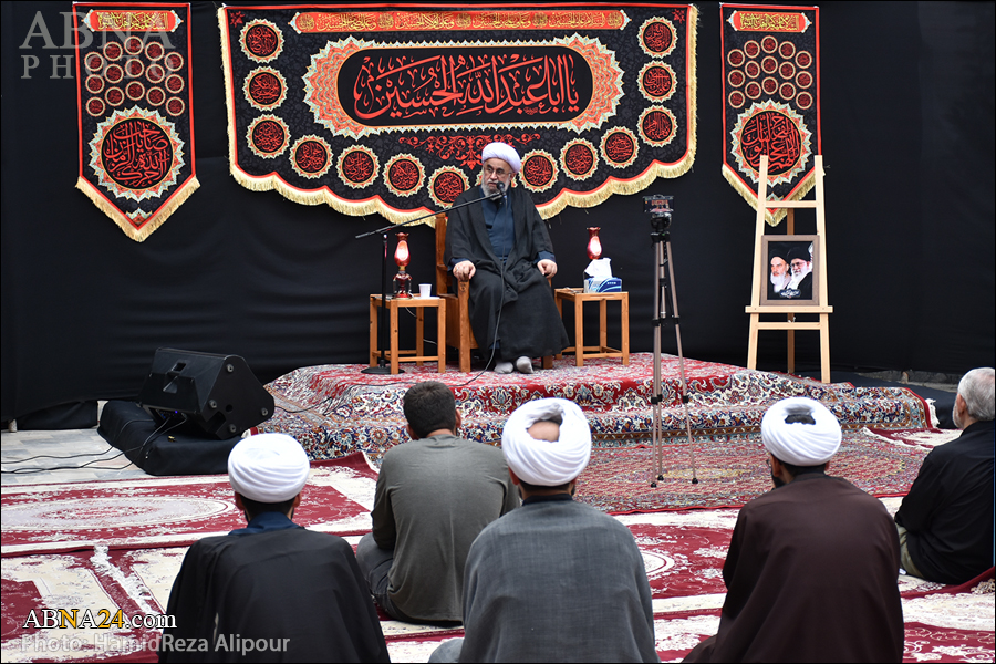 گزارش تصویری/ افتتاحیه مراسم عزاداری دهه اول محرم در حوزه علمیه آستارا